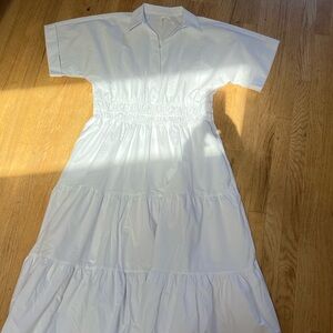 Anthropologie Somerset shirt style maxi dress 1X NWT never worn.